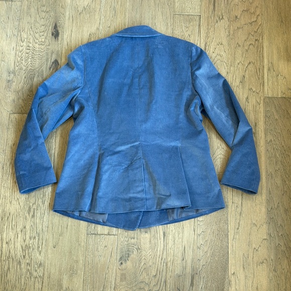 Talbots Double Breasted Corduroy Blazer Size 12P - Picture 13 of 14